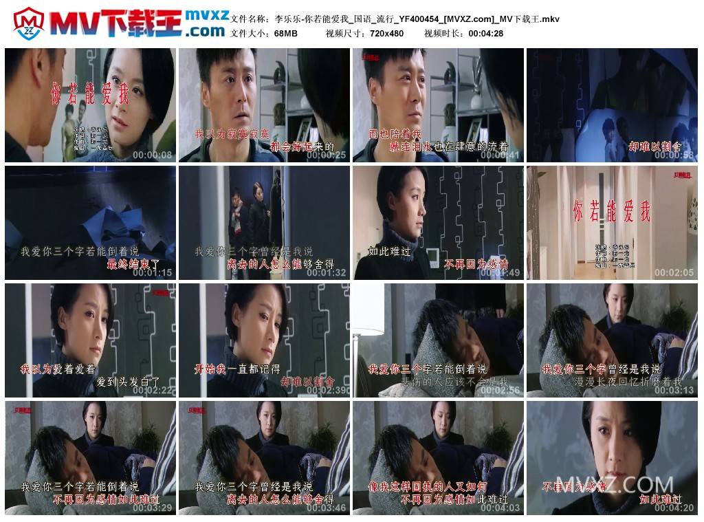 李乐乐-你若能爱我_国语_流行_YF400454